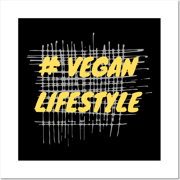 Vegan Lifestyle Wall Art by YellowSplash